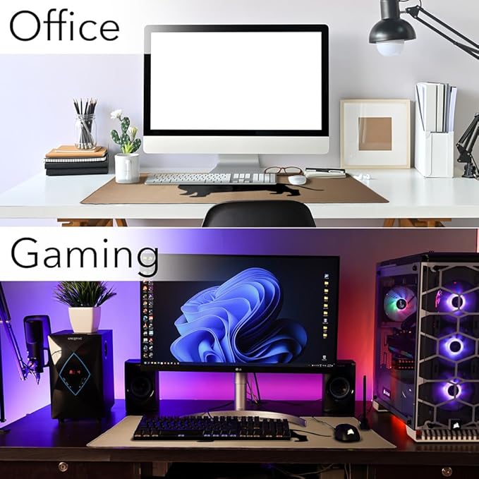 Dachshund Wiener Dog Large Gaming Mouse Pad Desk Mat with Stitched Edges Non-Slip Base for Gamer Home and Office