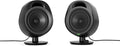 SteelSeries Arena 3 2.0 Desktop Gaming Speakers - Immersive Audio On-Speaker Controls 4 Drivers - Wired &amp Bluetooth - PC Mac Mobile