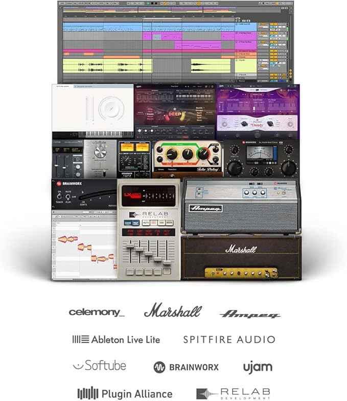 Universal Audio SD-1 Standard Dynamic Microphone White &amp Audio Interface for Recording podcasting and Streaming with Essential Audio Software Including $400 in UAD Plug-ins