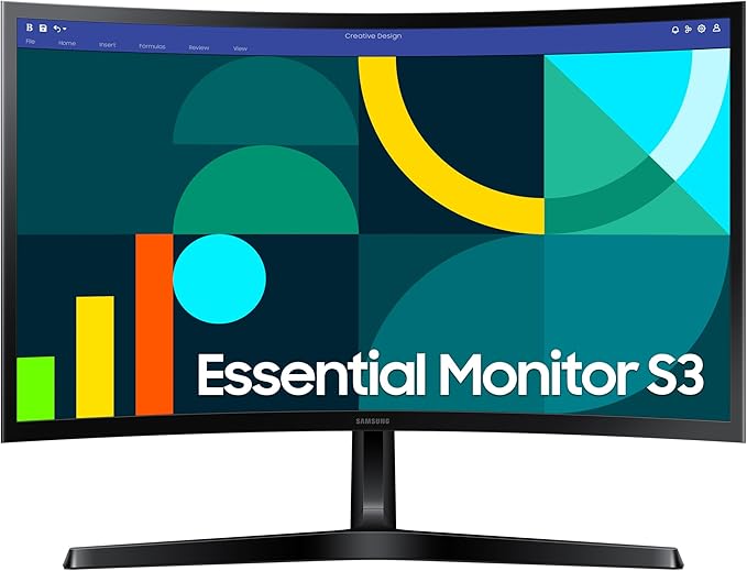 Samsung S3 S36GD 27 100 Hz Curved Monitor - LS27D368GANXZA