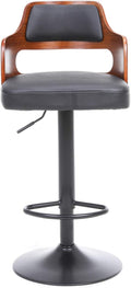 Mlaea Ergonomic Desk Chair Hotel Restaurant Breakfast Bar Stools with Adjustable Height Gaming Club Bar Chair 42 * 41 * 88-108CM(Color:#1)