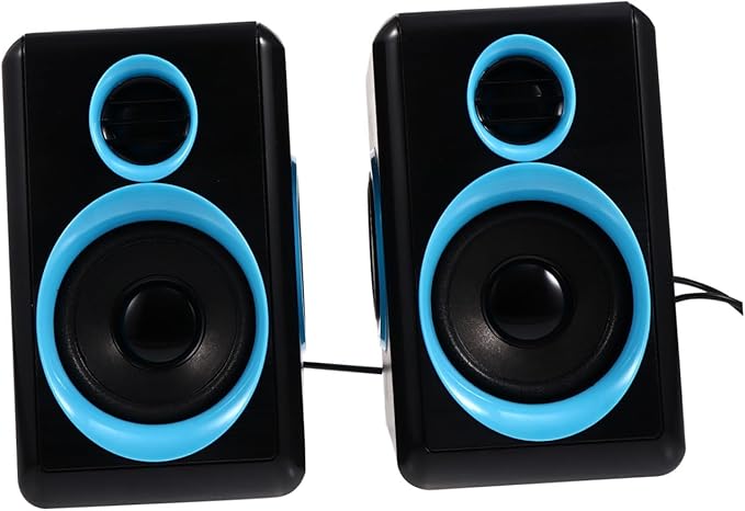 Mini USB 2.0 Desktop Computer Speaker Portable Loudspeaker for Laptop and PC with Dc5v Power Surround Sound Box for Home Office Use