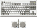 8Bitdo 87 Keys Retro Mechanical Keyboard Bluetooth/2.4G/USB-C Hot Swappable Dual Super Programmable Buttons Volume knob for Windows and Android - M Edition