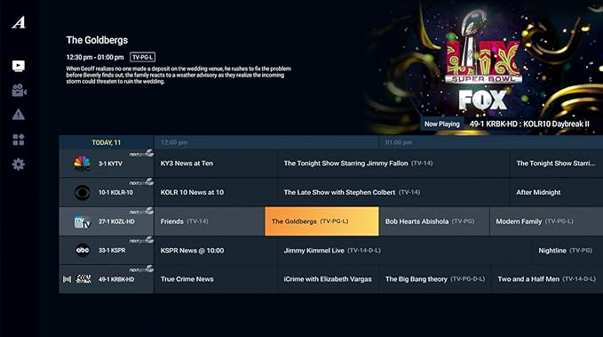 ADTH NextGen TV USB Works with Android TV and Fire TV. ATSC 3.0 Internet DRM Support.