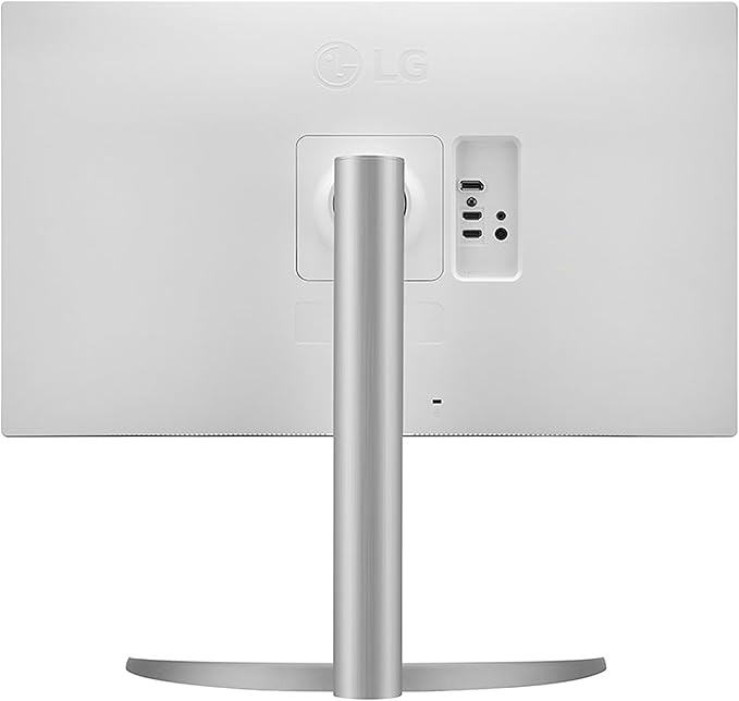 LG 27UP650K-W 27-inch Ultrafine 4K UHD (3840 x 2160) IPS Computer Monitor 60Hz 5ms DisplayHDR 400 Reader Mode Flicker Safe HDMI DisplayPort Tilt/Height/Pivot Adjustable Stand White