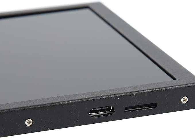 Sanpyl Computer Temp Monitor 5Inch Full Viewing Angle USB Temperature Display Screen for PC Computer Case Secondary Screen PC CPU GPU Data Monitor