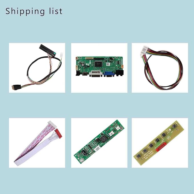 VSDISPLAY VGA LCD Controller Board for 9.7 LTN097XL01 LP097X02