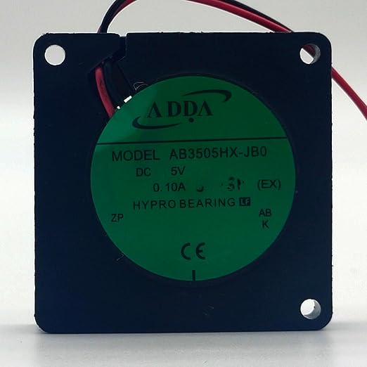 AB3505HX-JB0 5V 0.10A 3.5CM Small Turbine Side Blow Cooling Fan for Laptops and Electronics