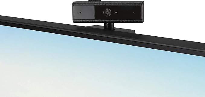 ASUS 27” 1080P Video Conference Monitor (BE279QSK) - Full HD IPS Built-in Adjustable 2MP Webcam Mic Array Speakers Eye Care Wall Mountable Frameless HDMI DisplayPort VGA Height Adjustable