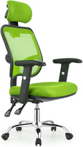 Office Chair Gaming Chair Computer Chair Breathable Mesh Recliner Chair Gaming Chair for Men AdultsHigh Back Computer Chair Executive Swivel Chair Height Adjustable Desk Chair with Lumbar S