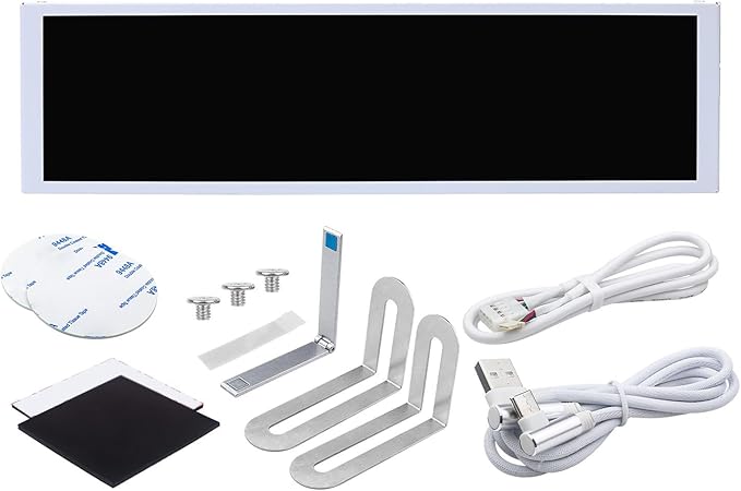 9.2Inch USB Secondary Screen Portable 9.2Inch Extended Screen for Desktop Computers Aluminum Housing Interactive Touch Panel Desktop Monitor Layout