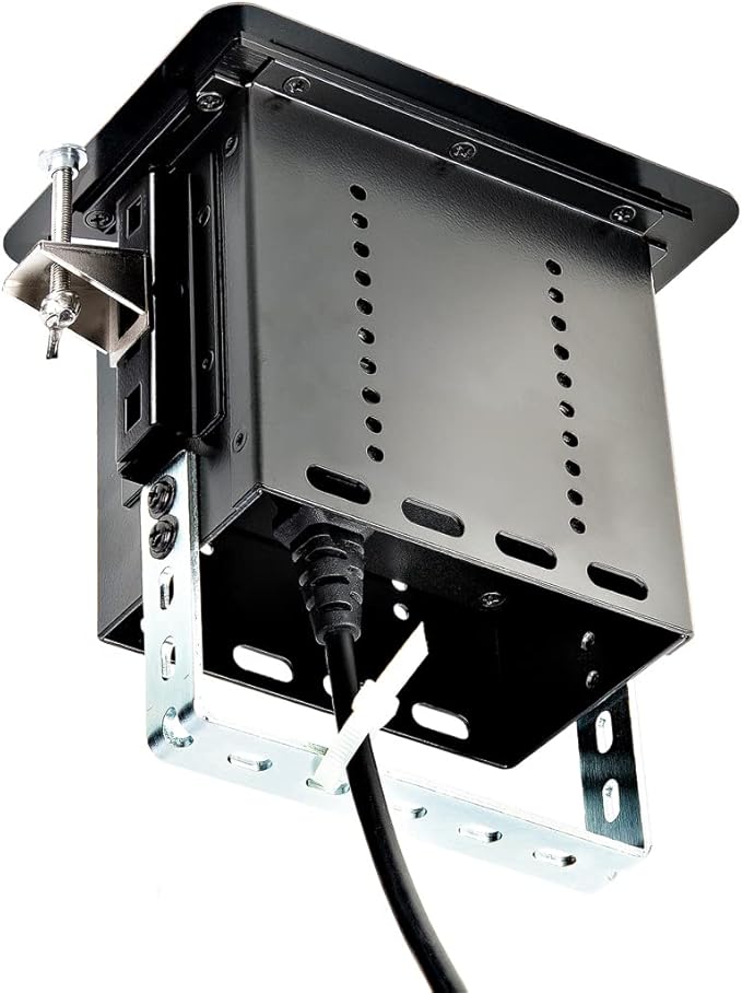 StarTech.com Conference Room Docking Station - Universal Laptop Dock - 4K HDMI 60W Power Delivery USB Hub GbE Audio - in-Table Connectivity Box for Huddle/Boardroom Collaboration Space TAA