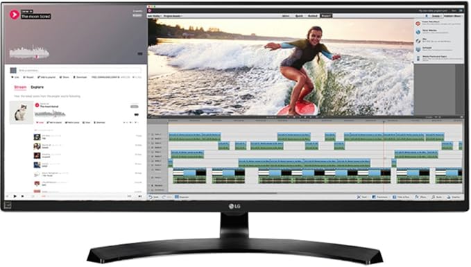 LG Electronics 34UB88-P 34 LED/LCD Monitor 34X14 HDMI USB