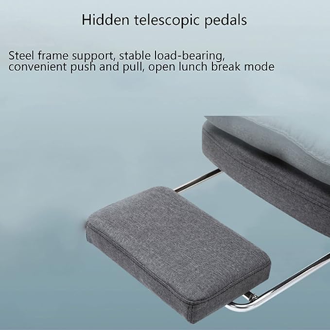 Office Chair Desk Chair Computer Chair Computer Chairs for Adults Comfortable ?Reclining Gaming Chair Home Office Chair Light Grey Fabric Desk Chairs with Armrest Executive Rolling Swivel Task Chair