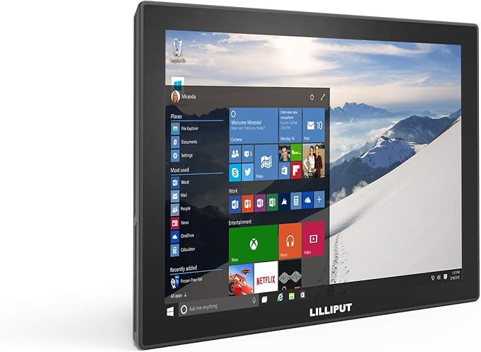 LILLIPUT 12.1 FA1210/C/T Industrial Capacitive Touch Screen 4:3 1024×768 Native 800 cd/m² 900:1 Contrast 170° Wide Viewing Angles