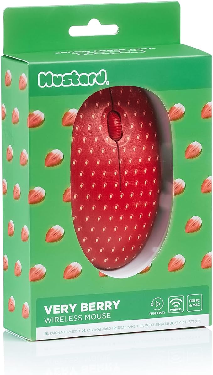 Very Berry Wireless Computer Mouse
