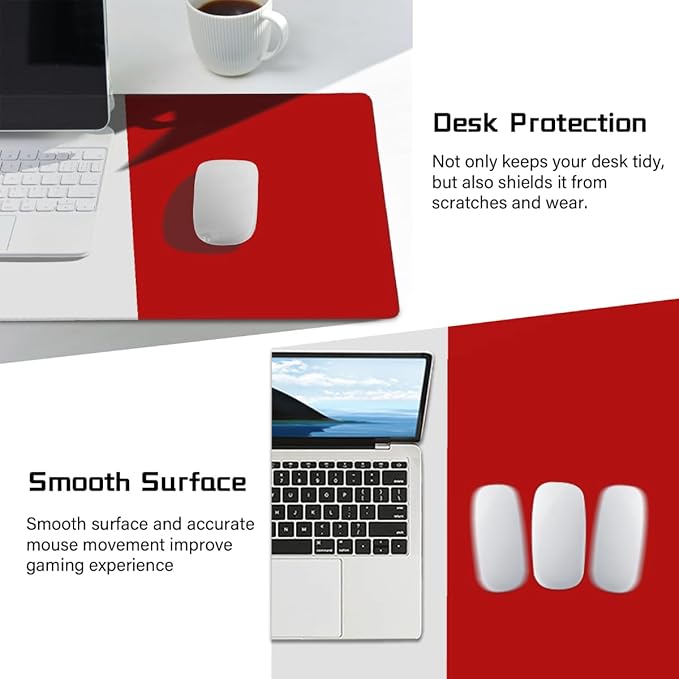 Large Mouse Mat Italian Flag Design Computer Mousepad with Non-Slip Rubber Base Waterproof Mouse Pad Desktop Keyboard Pad for GamerHome School Laptop Office Accessories35.4x15.7 in