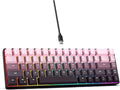 68 Keys Mechanical Gaming Keyboard Gradient Color Wired Keyboard with RGB Backlit &amp Multimedia Function ABS Injection Keycap Hot Swap Mechanical for PC (Gradient Pink)