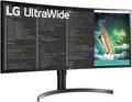 LG 35” 35BN75CN-B VA HDR QHD UltraWide™ Curved Monitor (3440x1440) with 100Hz Refresh Rate 5ms(GTG) USB Type-C™ AMD FreeSync™ Dynamic Action Sync Black Stabilizer MaxxAudio® &amp Ergonomic Desi