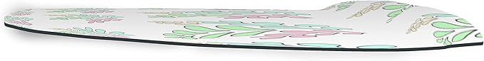 Ergonomic Mouse Pad with Wrist Rest Digital Printed Mouse Mat for Tendon Sheath Problems Non-Slip Base for Office and Home Size: 20 x 23 cm
