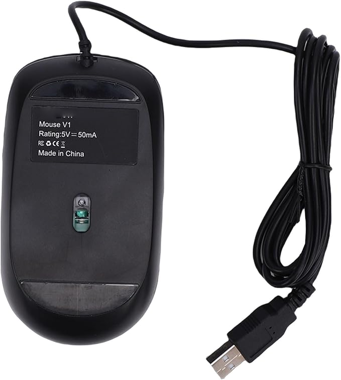 Wired USB Mouse with Fingerprint Reader Biometric Security Wi ndows 11 10 Hello 360 Fingerprint Recognition Touch Speedy Matching for PC Laptop