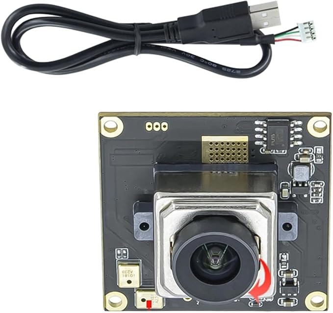 Advanced 12MP USB Camera with IMX577 Sensoring Digital Microphone 3840x3040 30FPS for Streaming and Remote Teaching