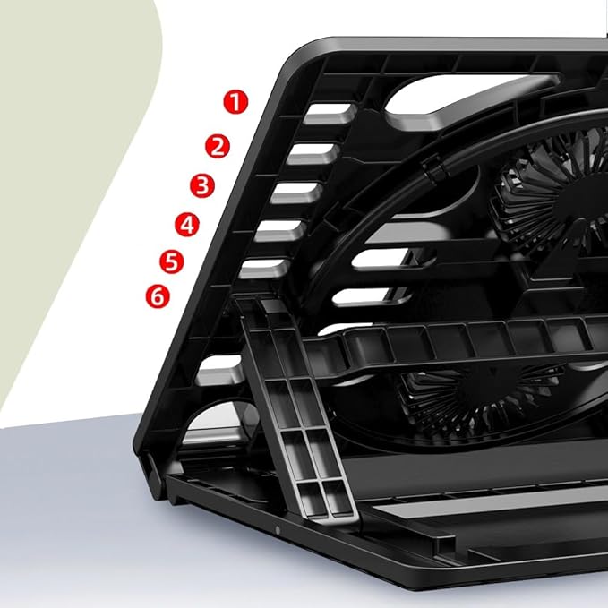 Desktop Laptop Cooling Fan Aluminum Alloy Bracket Portable Folding