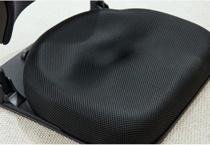 Floor Chair Seating Hips Cushion Meditation Chair with Adjustable Back Support Foldable Floor Seat Folding Padded Legless Chair for Adults Video Gaming Reading in Living Room/Classroom Black