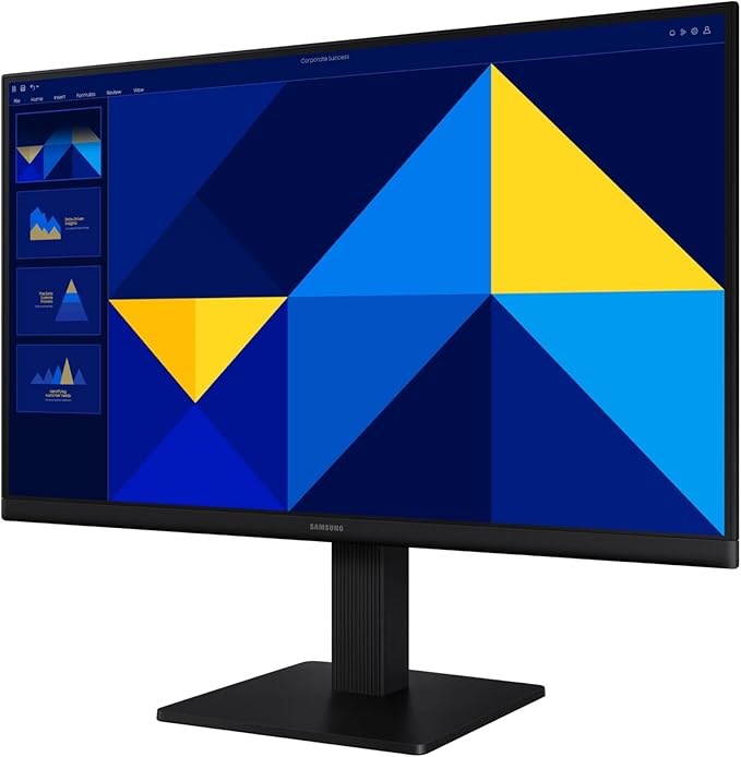 Samsung 22 (S30GD) Essential Monitor with IPS Panel and Tilt Only Stand 100Hz Refresh Rate Ergonomic Design Advanced Eye Care Game Mode LS22D304GANXZA