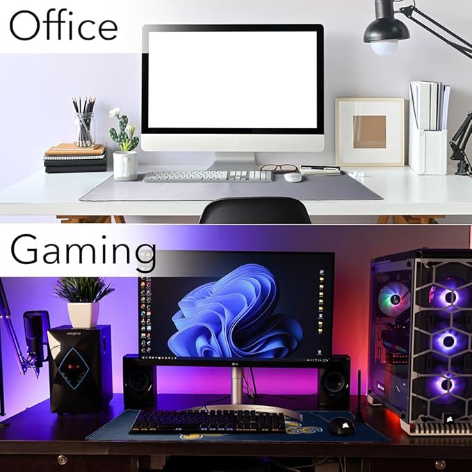 Canisius College Primary Logo Large Gaming Mouse Pad Desk Mat with Stitched Edges Non-Slip Base for Gamer Home and Office 31.5 x 15.7