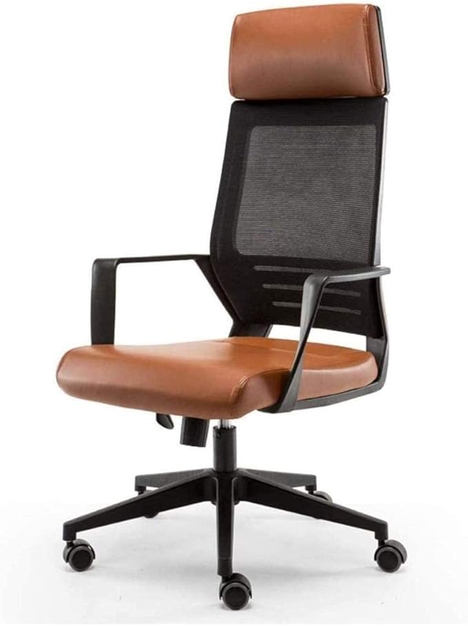 Office Chair Gaming Chair Computer Chair Executive Adjustable Office Chair Ergonomic Computer Chair Ergonomic Backrest Swivel Chair (Color : Rosso)