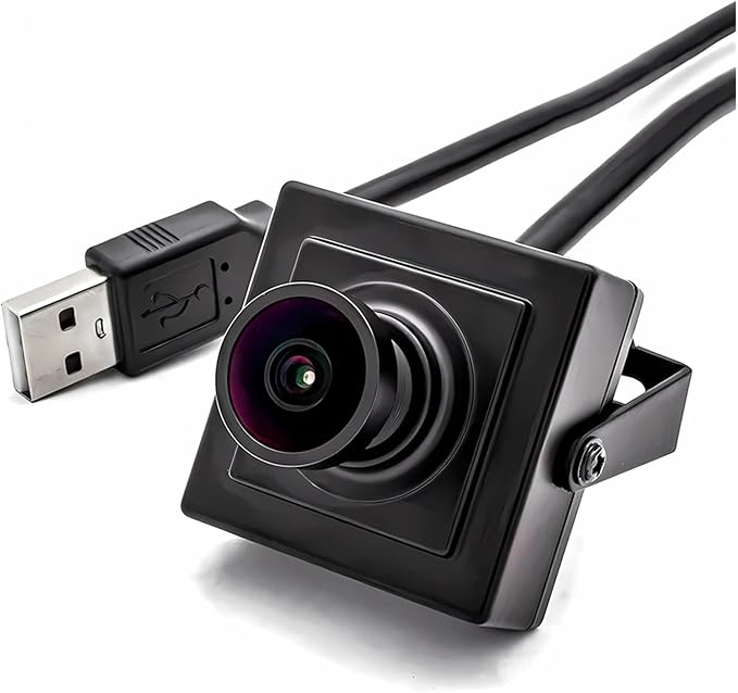 112 Degree 1mm Wide Angle 2K USB HD PC Webcam Play 30FPS 170ms Delay Mini Metal Box Live Streaming UVC USB Camera