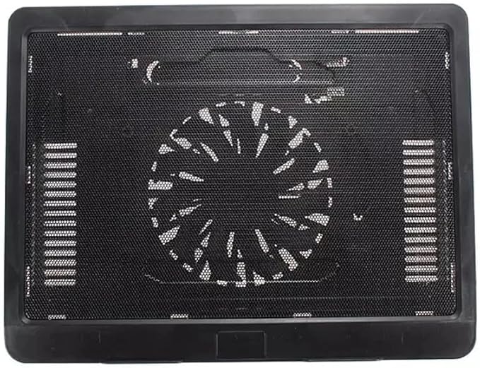 N19 Laptop Cooling Base 10/12/14 inch Universal Large Fan Radiator Luminous Cooling Base Pad