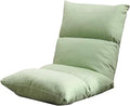 ELEFOCUS Folding Sofa Chair Folding Floor Chair Removable and Washable Lazy Sofa 6 Levels Adjustable Meditation Chair(Green)