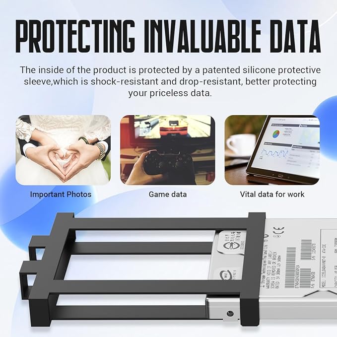 Portable External Hard Drive Storage Expansion Mobile HDD USB 3.0 for PC Mac Desktop Laptop PS4 Xbox One X/S Xbox 360 Office &amp Game (White 320GB)