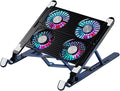 Laptop Cooling Pad Laptop Coolers for Notebook Gaming Fan Stable Stand Adjustable Cooling Folding Bracket