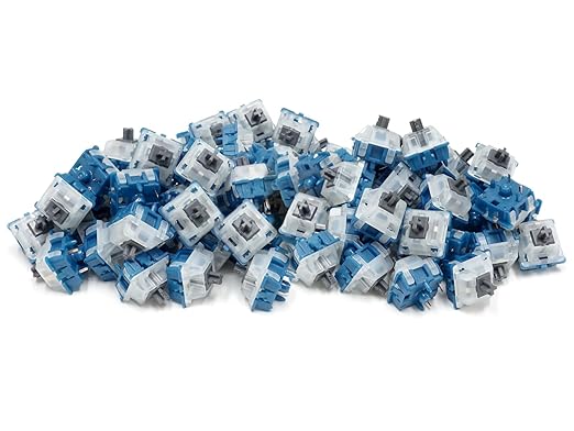 FILCO Cherry MX2A RGB 5 Pin Switch Northern Light AXIS 70 PCS Clear Housing for RGB Keyboard FKSW70CH/MNL-RZ