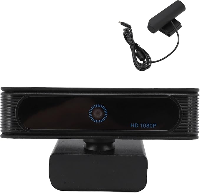 Recognition Webcam HD 30FPS Webcam Laptop Webcam 80 Degree Viewing Angle USB Webcam for Webcasting