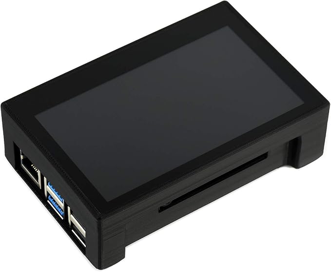 waveshare 4.3inch DSI LCD Capacitive Touch Display with Protection Case for Raspberry Pi 4 B800×480 Resolution IPS Screen Wide AngleMIPI DSI Interface