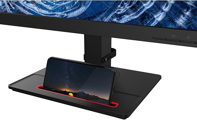 Lenovo ThinkVision T24i-20 24 Full HD WLED LCD Monitor - Raven Black in-Plane Switching (IPS) Technology - 1920 x 1080 - HDMI - VGA - DisplayPort - USB Hub HDMI