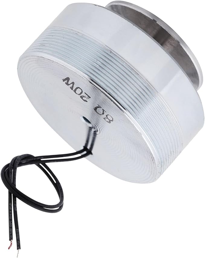 1Pcs 50MM 2Inch Full Range Resonance Speaker with Powerful Vibration Bass for Computer Laptop Smartphone Audio Playback Steel Color Compact Design (8Ω 20W)