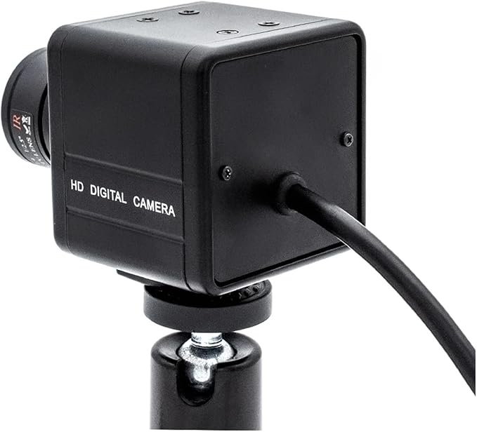 5MP 8MP 30FPS Industrial Metal Box USB Camera Fixed Focal Lens IMX415 USB2 Support UVC OTG for Live Streaming Conference