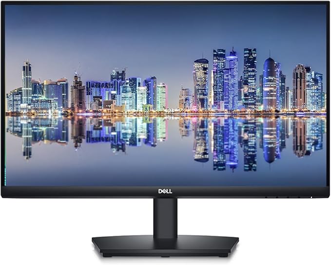 Dell E2724H 27-inch 1080P Full HD Wide Angle LED LCD Monitor 2-Pack VGA DisplayPort HDMI Integrated Speaker and Desk Mount Dual Monitor Stand (Renewed)