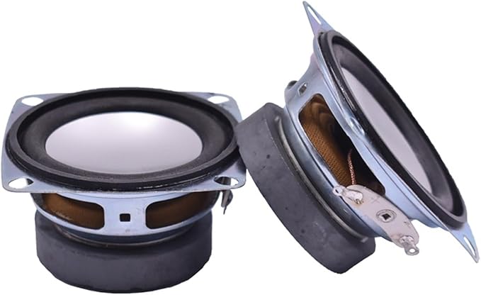 2pcs 2 Inch Computer Speakers 52MM 4 Ohm 3W Full Range Portable Audio Speaker Unit Treble Mediant Bass Loudspeaker
