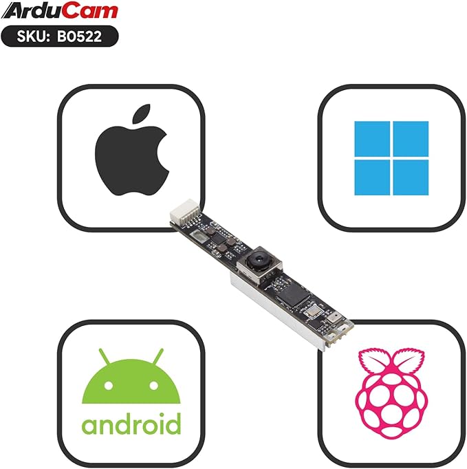 Arducam 16MP Autofocus USB Camera USB2.0 Mini UVC Lightburn Cam USB Security PC Camera Module Laser Engraver Webcam for Windows Linux Android and Mac OS