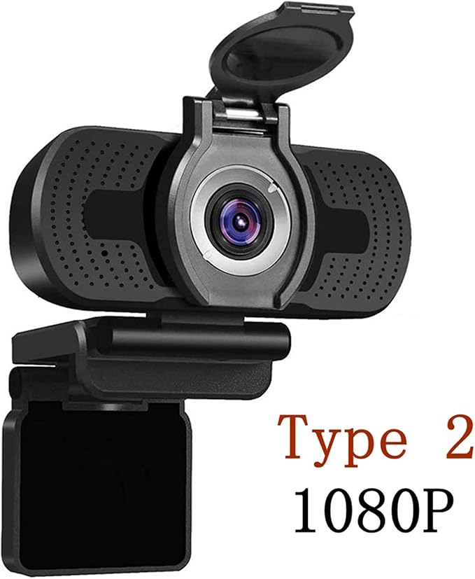 Web Camera USB Web Camera with Microphone HD Webcam Cover 1080P for PC Video Computer Camera Web Cam for Streaming for Gaming Video Calling Recording (Color : 1080P)