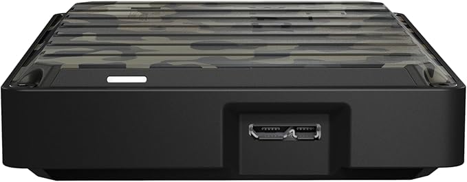 WD_BLACK P10 6TB Portable External Hard Drive Game Drive Compatible with PlayStation Xbox PC and Mac Save up to 150 Games One Month Subscription to Discord Nitro - CAMO