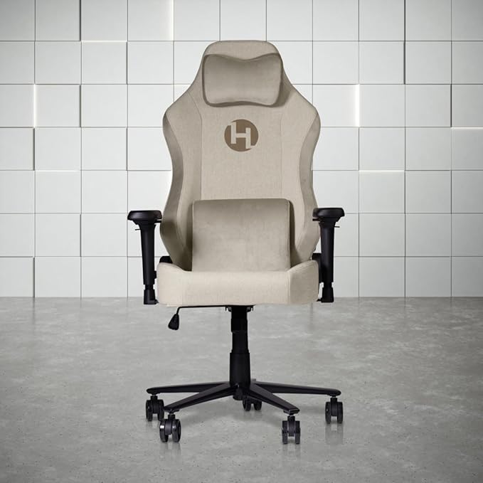 135° Back Reclining Mechanism Fabric Memory Foam Gaming ChairGame &amp Recreation Room Furniture Video Game Chairs for Bedroom
