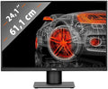 Dell P2421 24 Inch 1200p 16:10 WUXGA QHD IPS Thin Bezel Monitor HDMI DisplayPort VESA Certified Black (Renewed)