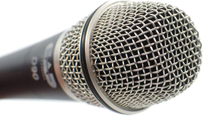 CAD Audio D90 Premium Supercardioid Dymanic Handheld Microphone x 2 with Foam Windscreen x 2 + Mic Cable 20 ft. XLR Bulk x 2 &amp Strapeez x 2